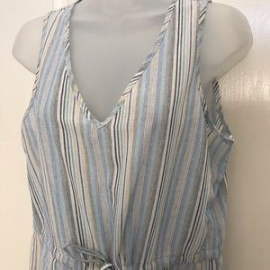 NEW wTag-DREW Light Blue Striped Jumper Sz M
